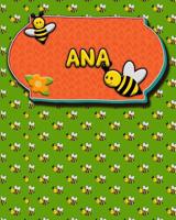 Handwriting Practice 120 Page Honey Bee Book Ana: Primary Grades Handwriting Book K-2 107041588X Book Cover