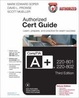 CompTIA A+ 220-801 and 220-802 Authorized Cert Guide 0789749807 Book Cover