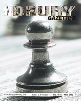 The Drury Gazette: Issue 1, Volume 7 - Jan. / Feb. / Dec. 2012 1083040766 Book Cover