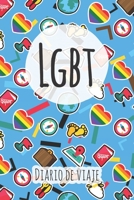 Diario de viaje LGBT: Planificador de viajes I Planificador de viajes por carretera I Cuaderno de puntos I Cuaderno de viaje I Diario de bolsillo I Regalo para mochileros I Agenda de viaje 1661903398 Book Cover