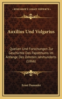 Auxilius Und Vulgarius 3743608197 Book Cover