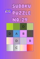 Sudoku puzzle book: No-29 B0C1HXZV6F Book Cover