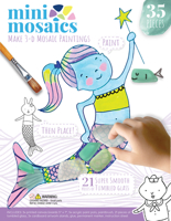 Mini Mosaics Whimsical Sea Friends: Paint and Decorate Canvas Boards with Tumbled Glass - DIY Mixed-Media Craft Gift for Ages 6 and Up 076437186X Book Cover