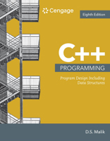 C++ Programming: Program Design Including Data Structures 0619035692 Book Cover