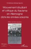 Mouvement Etudiant Et Critique Du Fascisme En Allemagne Dans 2738487734 Book Cover