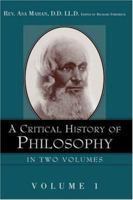 A Critical History of Philosophy Volume 1 9389265142 Book Cover