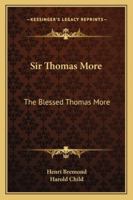 Sir Thomas More 1497523443 Book Cover
