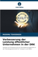 Verbesserung der Leistung öffentlicher Unternehmen in der DRK (German Edition) 6208088313 Book Cover