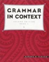 Grammar in Context, Book 1 0838446884 Book Cover