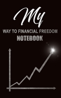 My way to financial freedom - Notebook: Financial ideas for improvement and success 1671192397 Book Cover