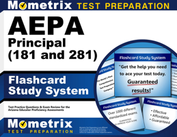 Aepa Principal (181 and 281) Flashcard Study System: Aepa Test Practice Questions and Exam Review for the Arizona Educator Proficiency Assessments 1609711173 Book Cover