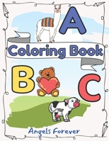 ABC Coloring Book: Amazing Alphabet Book for Kids, Workbook for Toddlers & Kids, Page Large 8.5 x 11” B08MV1N851 Book Cover