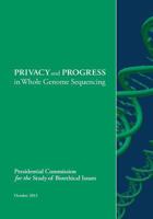 PRIVACY and PROGRESS in Whole Genome Sequencing 150033846X Book Cover