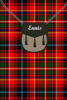 Ennis Clan Tartan Journal/Notebook 1082183008 Book Cover