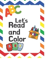 Let's Read and Color B0BLGBKMFF Book Cover