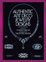 Authentic Art Deco Jewelry Designs 048624346X Book Cover