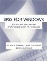 SPSS for Windows: An introduction To Use and interpretation in Research 0805835849 Book Cover