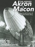 The Airships Akron and MacOn 0870210653 Book Cover