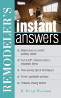 Remodeler's Instant Answers 0071398295 Book Cover