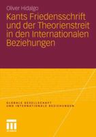 Kants Friedensschrift Und Der Theorienstreit in Den Internationalen Beziehungen 3531184776 Book Cover