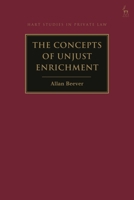 The Concept of Unjust Enrichment (Hart Studies in Private Law) 1509994122 Book Cover