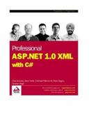 Professional ASP.NET 1.0 XML with C# 1861007248 Book Cover