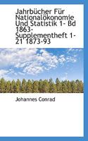 Jahrbücher für Nationalökonomie und Statistik 1- Bd 1863- Supplementheft 1-21 1873-93 1115883666 Book Cover