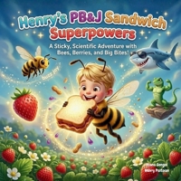 Henry's Peanut Butter & Jelly Sandwich Superpowers : A Sticky, Scientific Adventure with Bees, Berries, and Big Bites! 1972087398 Book Cover