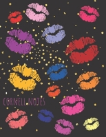 Cornell notes: Cornell notes notebook 8.5 x 11, 120 pages, a great method to organize your notes, thoughts and lectures, a perfect gift for students, colorful lips design cover 1711970824 Book Cover
