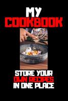 My Cookbook: Store Your Own Recipes in One Place 1091515778 Book Cover