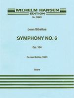 Sibelius Symphony No. 6 Op. 104 Mini Score 8759852313 Book Cover