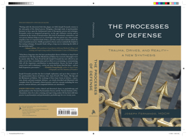 The Processes of Defense: Trauma, Drives, and Reality A New Synthesis 0765707306 Book Cover