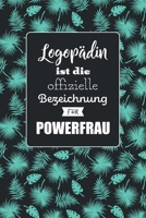 Logopädin ist die offizielle Bezeichnung für Powerfrau: Notizbuch mit Punktraster | 100 Seiten | Geschenkidee für Logopädinnen | Soft Cover | Covermotiv: Tropic Mint (German Edition) 1679611178 Book Cover