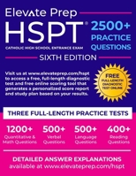 HSPT: 2500+ Practice Questions B0858V1379 Book Cover