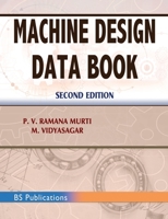 Machine Design Data Book 9388305280 Book Cover