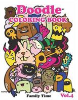 Doodle Coloring Books: Adult Coloring Book with Fun, Easy, and Relaxing Coloring Pages (Dover Coloring Books) 1722423072 Book Cover
