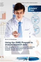 Using the (SAS) Program to analyze research data 6209154093 Book Cover