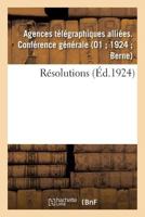 Résolutions 2329204272 Book Cover