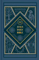 CSB Jesus Daily Bible, Hardcover, Guided 52-Week Reading Plan, Weekly Introductions, Weekly Summaries, Articles, Charts, Book Introductions, Easy-to-Read Bible Serif Type 108776615X Book Cover