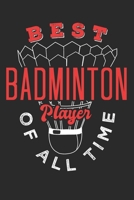 Badminton: Badminton Notebook The perfect gift idea for badminton players. The book has 120 white pages with dot patterns that assist you in writing or sketching. 1673947042 Book Cover
