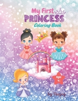 My First Princess Coloring Book 1987515463 Book Cover