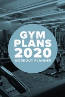 Gym Plans 2020 - Workout Planner : Week to a Page Gift Organiser and Gym Diary 1650159994 Book Cover