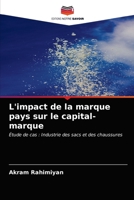 L'impact de la marque pays sur le capital-marque: Étude de cas : Industrie des sacs et des chaussures 6203140864 Book Cover