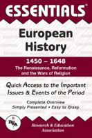 Essentials of European History, 1450 to 1648: The Renaissance, Reformation and the Wars of Religion (Essentials) 0878917063 Book Cover