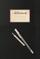 Notizbuch: Punktraster, 100 Seiten, DIN A5 Format, wei�es Papier, gl�nzendes Softcover f�r hochwertiges Design Notizheft - Tagebuch - Journal - Planer Cover: Schwarze Tafel Blackboard Wei�e Kreide Sti 1692783696 Book Cover