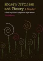 Modern Criticism and Theory: A Reader 0582312876 Book Cover