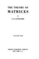 The Theory of Matrices 0828401330 Book Cover