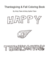 Happy Thanksgiving & Fall Coloring Book B0BMSR76HP Book Cover