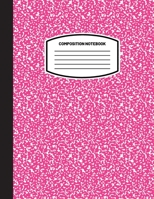 Classic Composition Notebook: (8.5x11) Wide Ruled Lined Paper Notebook Journal (Pink) (Notebook for Kids, Teens, Students, Adults) Back to School and Writing Notes 1774762226 Book Cover