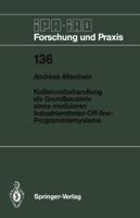 Kollisionsbehandlung ALS Grundbaustein Eines Modularen Industrieroboter-Off-Line-Programmiersystems 354051418X Book Cover